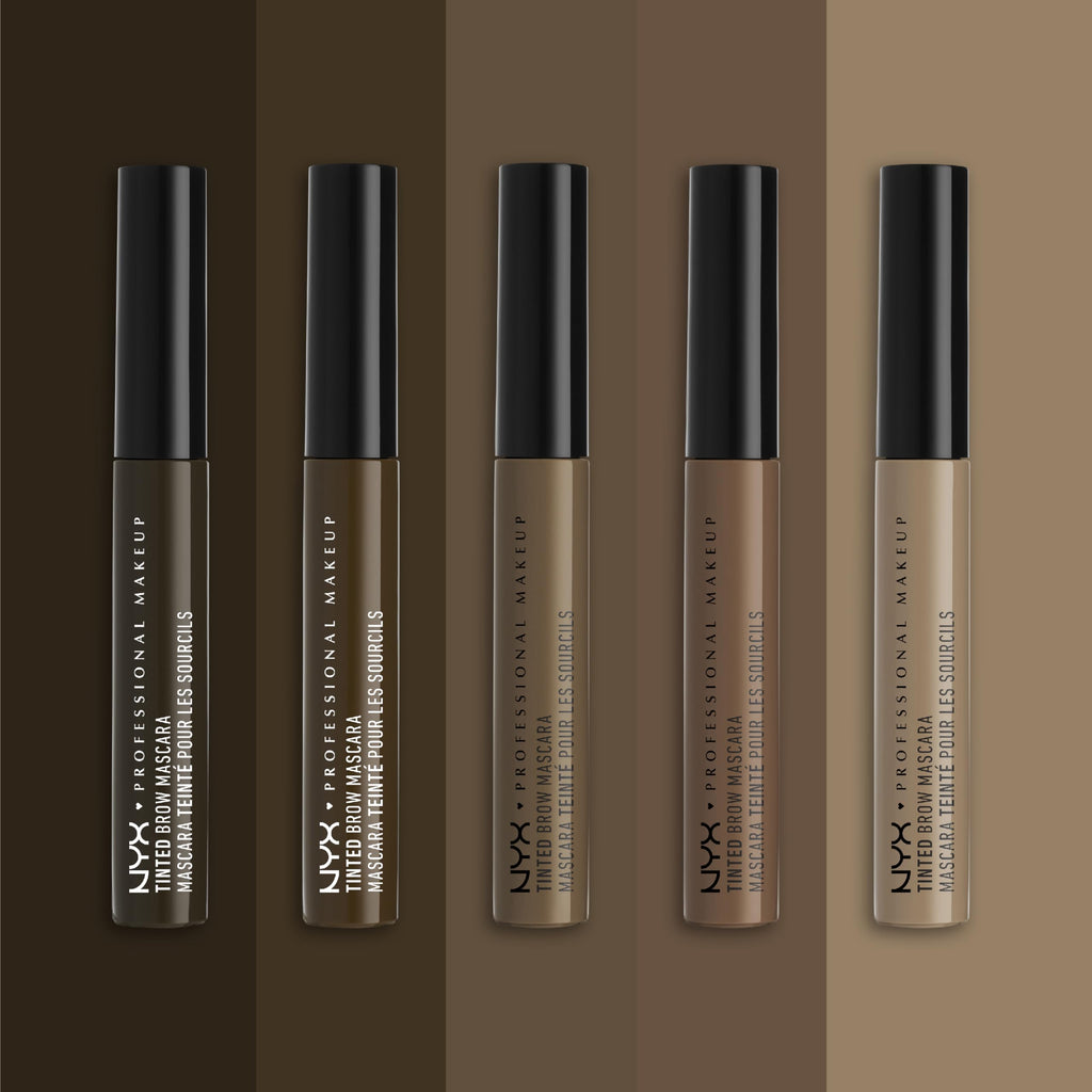 NYX Professional Makeup Tinted Brow Mascara, Eyebrow Pigment, Creamy Gel Formula for Brow Colour and Structure, 6.2 g