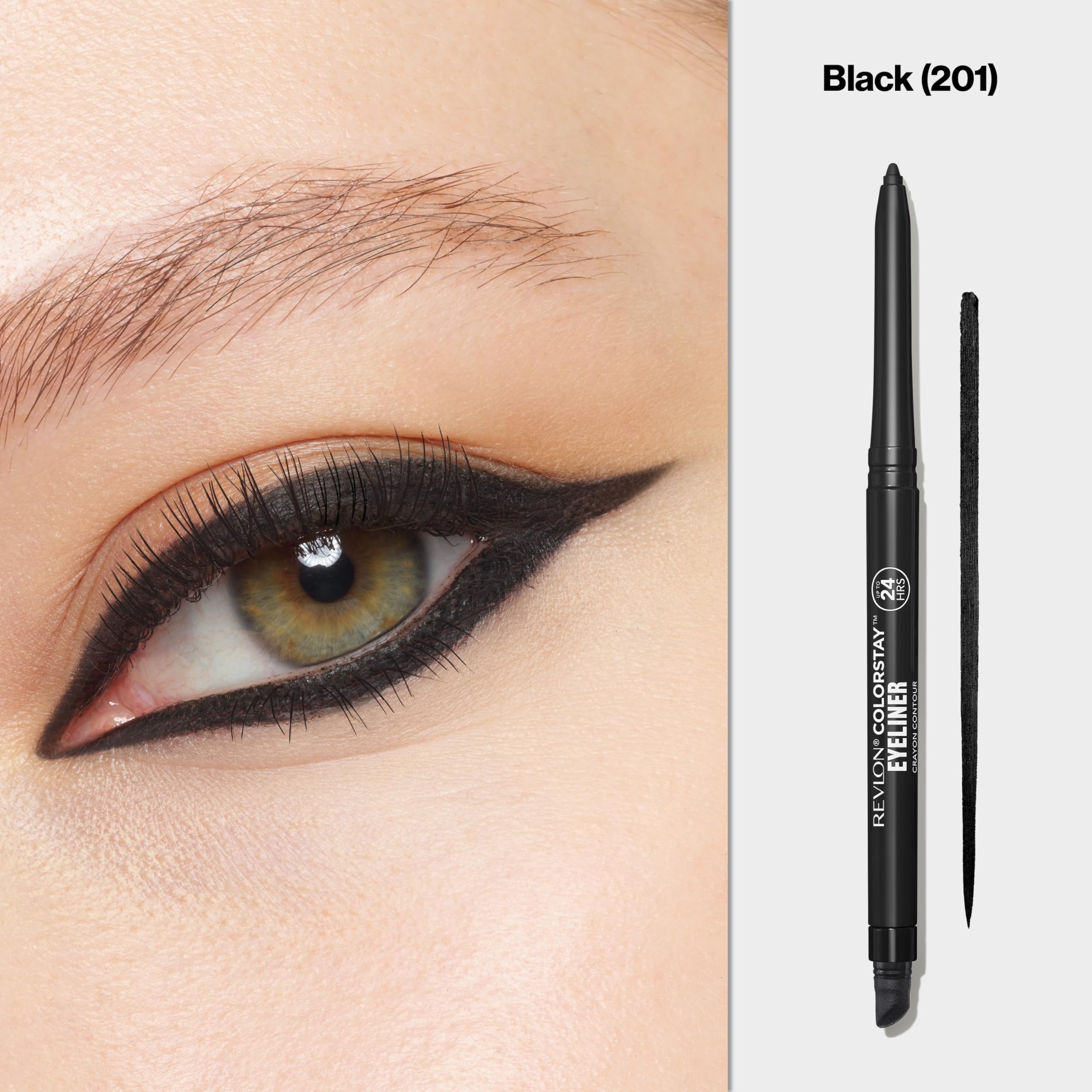 Revlon Colorstay Eyeliner Pencil #201 Black - 0.01oz Eyeliner Pencil