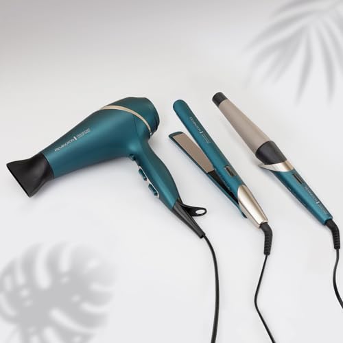 Remington Advanced Coconut Therapy Hair Dryer (Infused with Coconut and UV Filters to Nourish Hair, Smooth and Shiny Results, Powerful, Fast, Diffuser, 2 Concentrators, Diffuser, Ionic, 2300W) AC8648