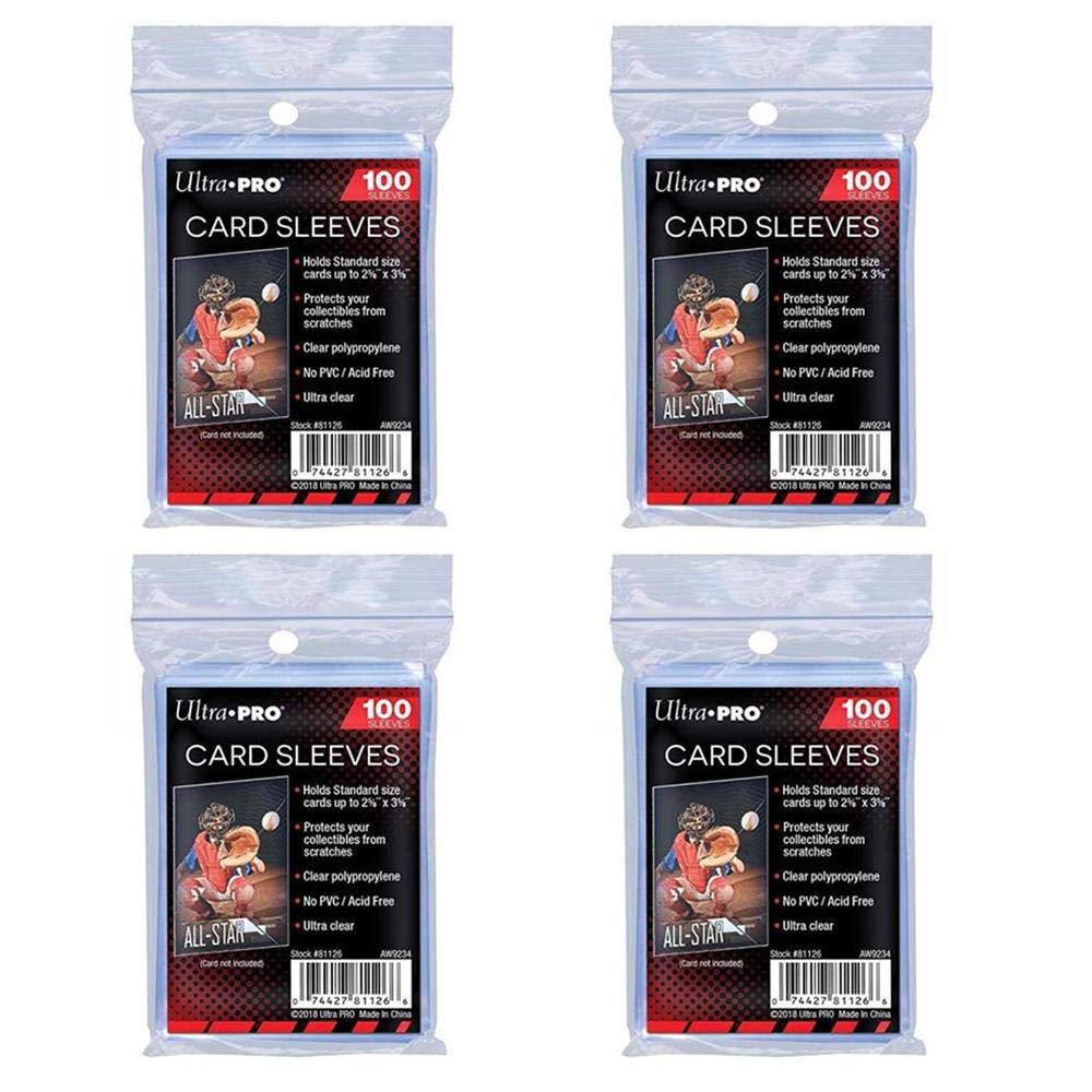 Ultra Pro Standard Regular Soft Penny Card Sleeves for Trading Cards Such as Pokemon, Magic, Sports Cards, Standard Size, Transparent