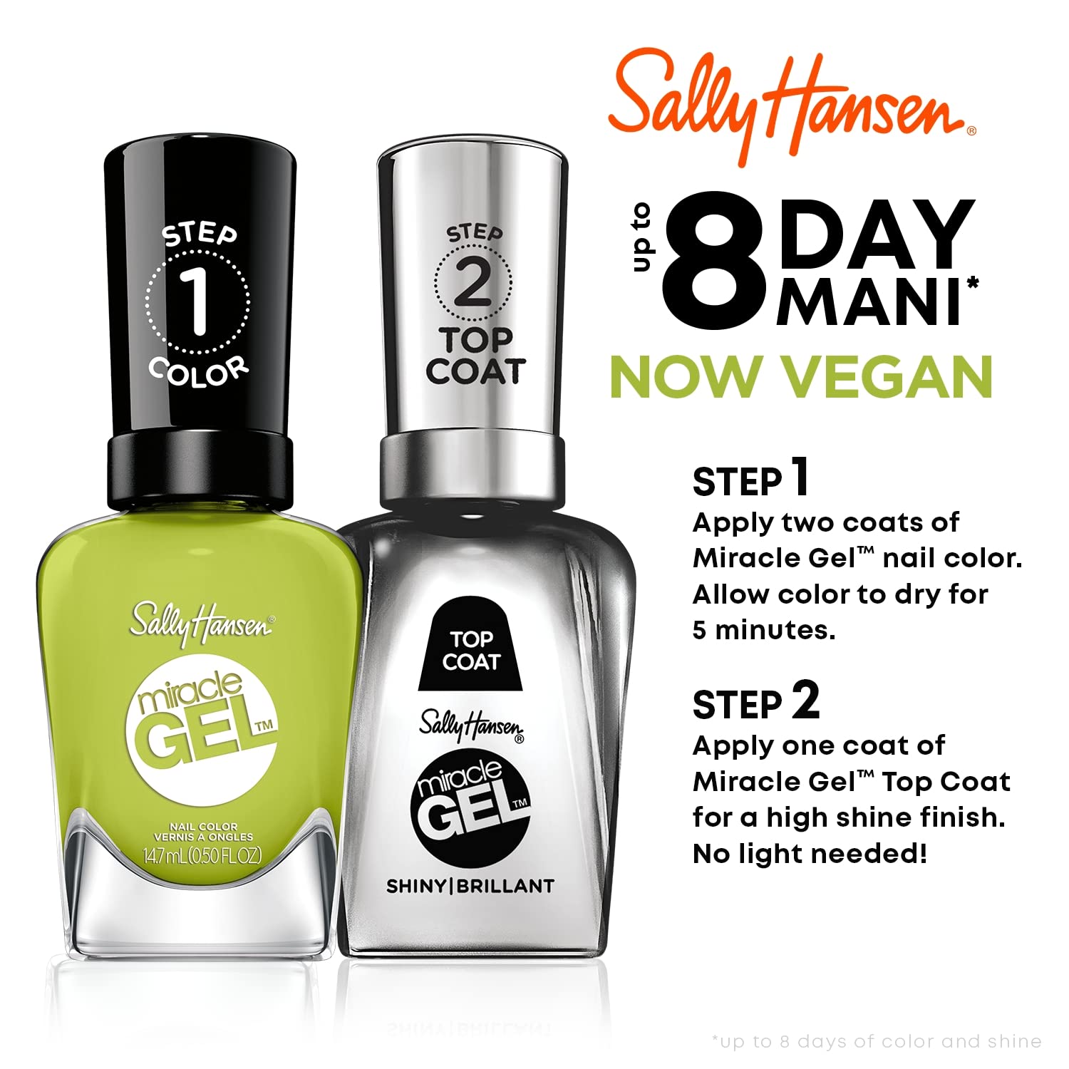 Sally Hansen Miracle Gel Nail Polish At-Home Gel Manicure