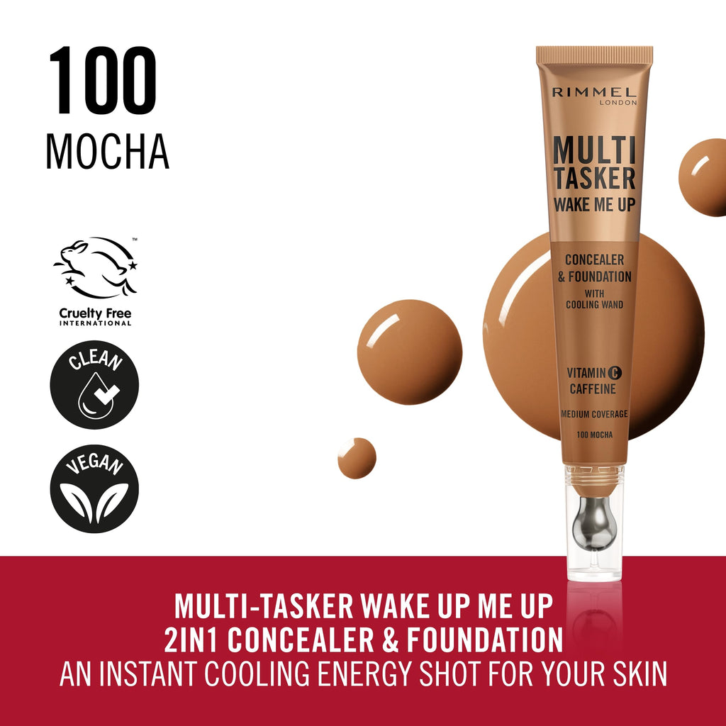 Rimmel Multi-Tasker Wake Me Up Foundation & Concealer