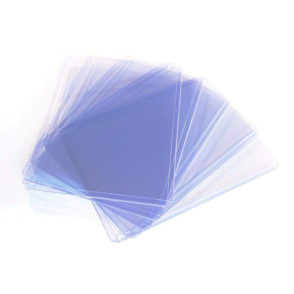 Ultra Pro 3x4 Clear Regular, Pack of 100 Toploader Thick Card Sleeves for Trading Cards such as Pokemon Magic Standard Size Transparent