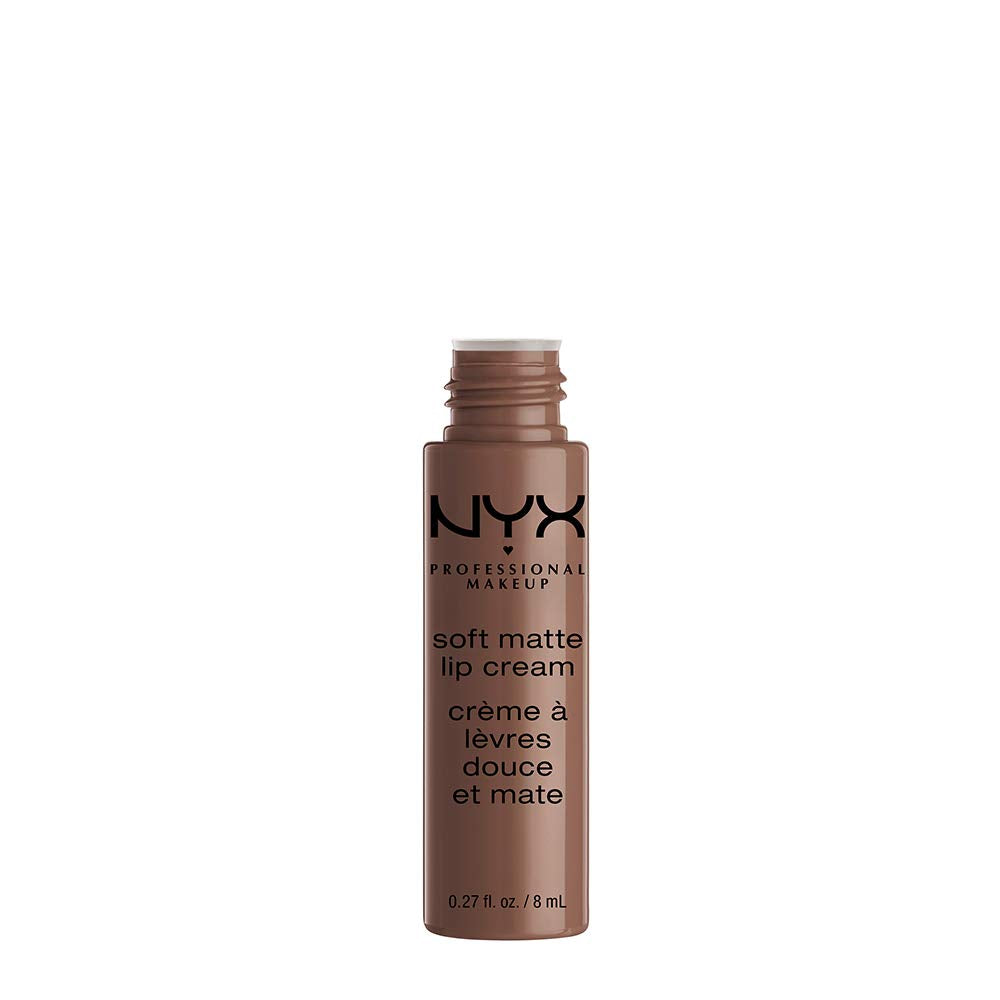 NYX Professional Makeup Soft Matte Lip Cream, Creamy and Matte Finish, Highly Pigmented Colour, Long Lasting, Vegan Formula