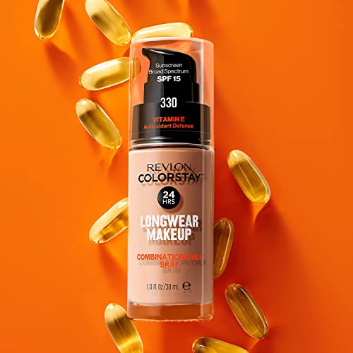 Revlon Revlon Colorstay Liquid Foundation Makeup For Skin Spf Longwear Medium Full Coverage With Finish '