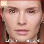 L'Oreal Paris Cover Liquid Foundation, With 4% Niacinamide, Long Lasting, Natural Finish, Available in 20 Shades, SPF 25, Infallible 32H Matte Cover, Shade 155, 30ml